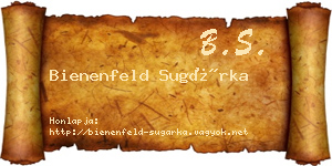 Bienenfeld Sugárka névjegykártya